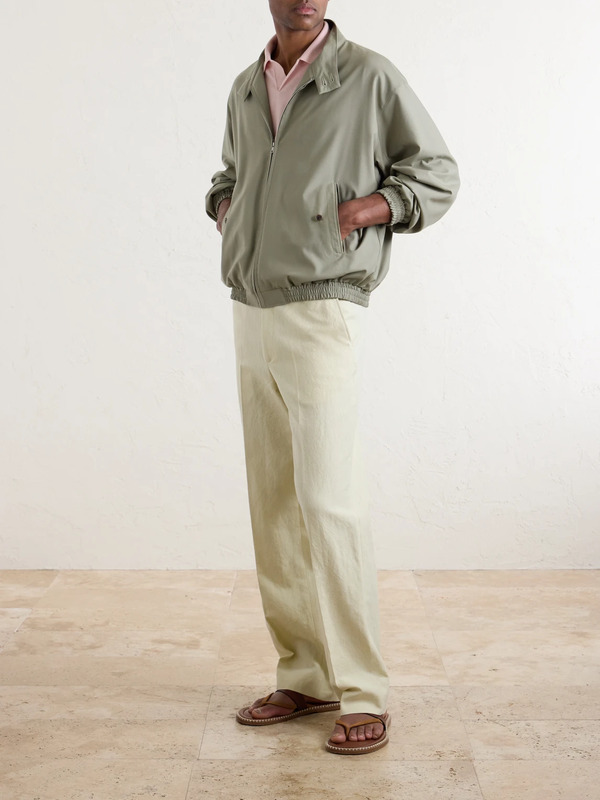  Auralee - Wool Blouson - Men - Green - 3 