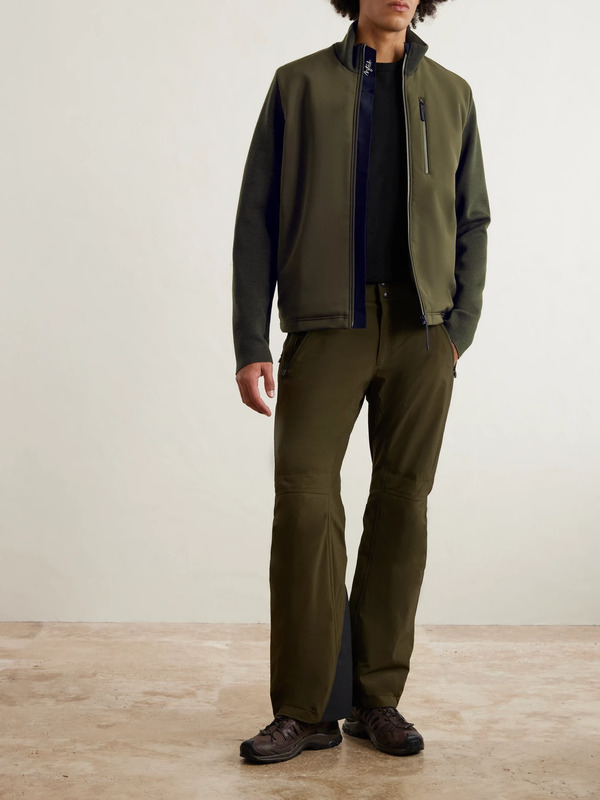  Aztech Mountain - Evan Shell And Wool Down Jacket - Men - Green - S 
