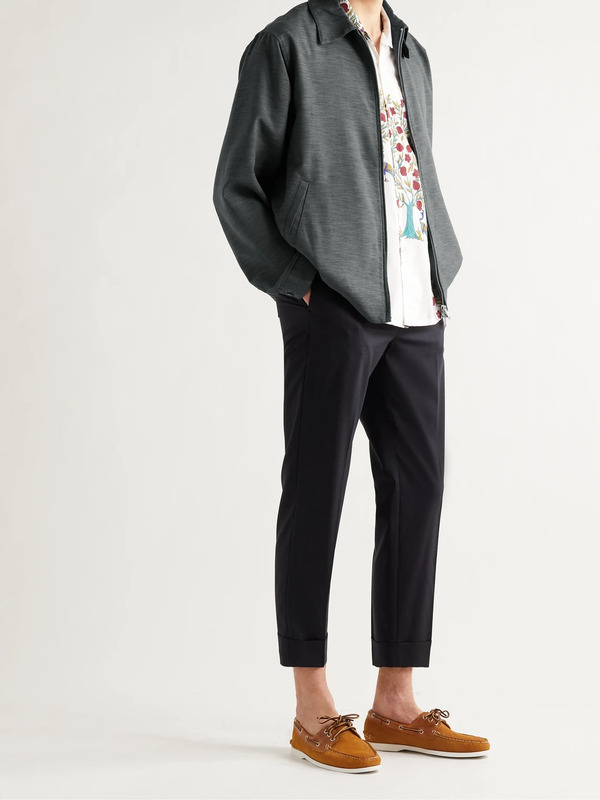  Beams Plus - Wool-blend Blouson Jacket - Men - Gray - L 