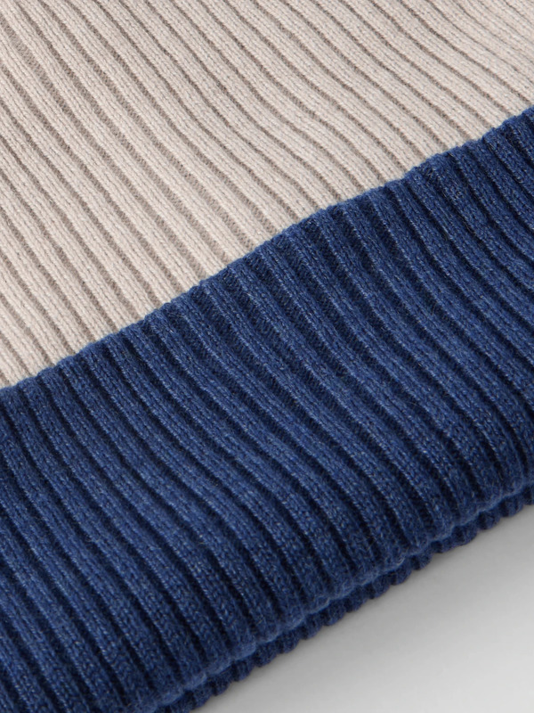 Brunello Cucinelli - Reversible Ribbed Cashmere Beanie - Men - Neutrals - M 