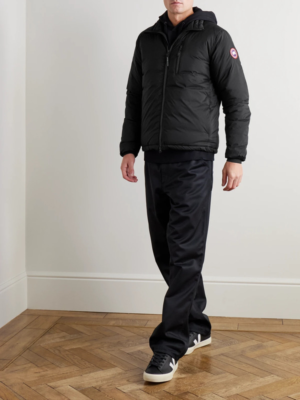  Canada Goose - Lodge Quilted Shell Down Jacket - Men - Black - Xs 