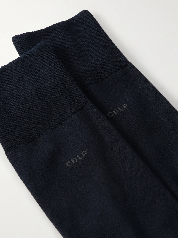  Cdlp - Pack Of Five Knitted Socks - Men - Blue - 43-46 