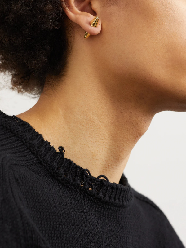  Eéra - Gold Single Earring - Men - Gold 