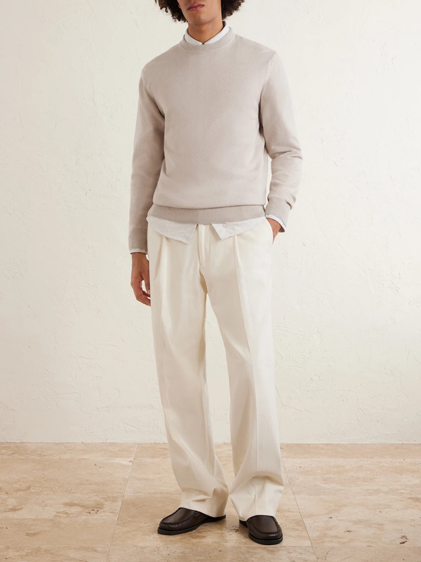  Eleventy - Cashmere Sweater - Men - Neutrals - M 