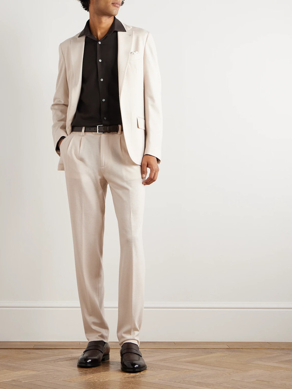  Eleventy - Nested Wool Suit - Men - Neutrals - It 46 