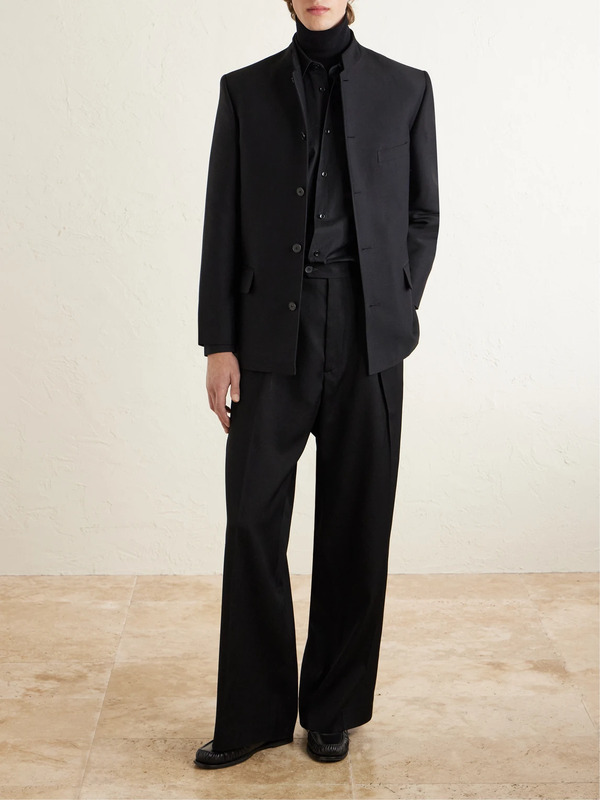  Enfants Riches Déprimés - Austrian Alchemist Virgin Wool And Silk-blend Blazer - Men - Black - It 50 