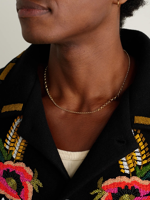  Foundrae - Small Graduating Belcher 18-karat Gold Chain Necklace - Men - Gold 