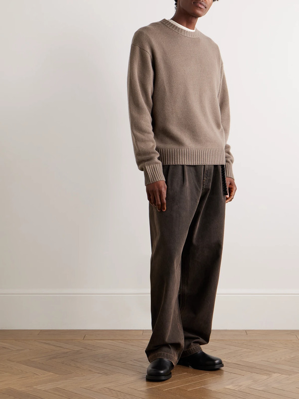  Frame - Cashmere Sweater - Men - Brown - S 