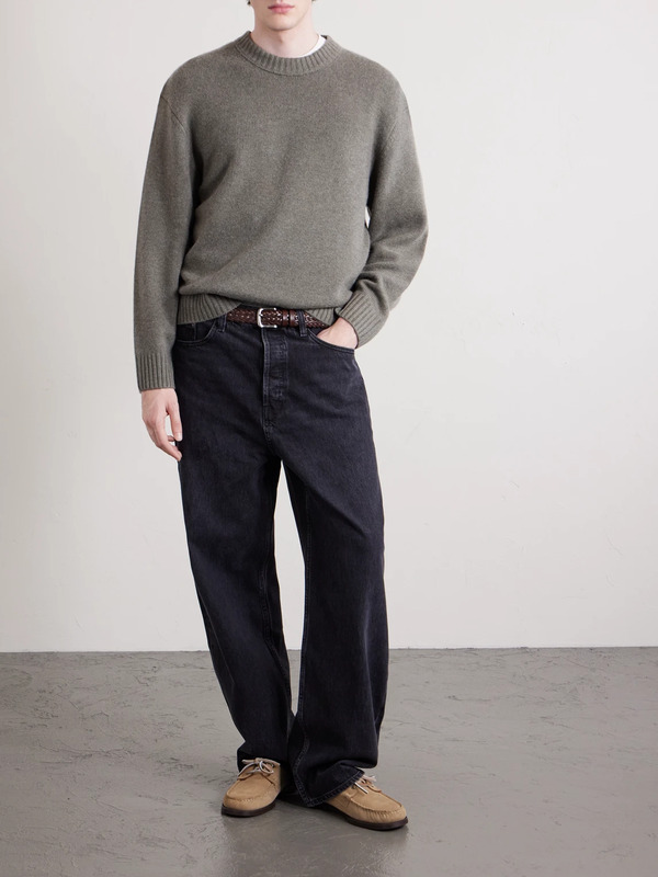  Frame - Cashmere Sweater - Men - Green - L 