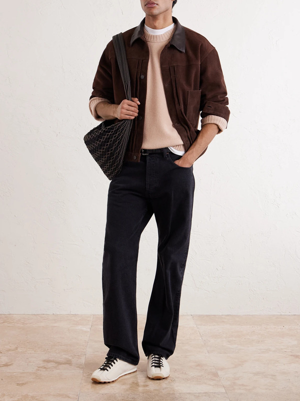  Frame - Cashmere Sweater - Men - Orange - S 
