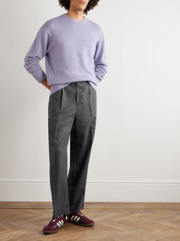  Frame - Cashmere Sweater - Men - Purple - M 