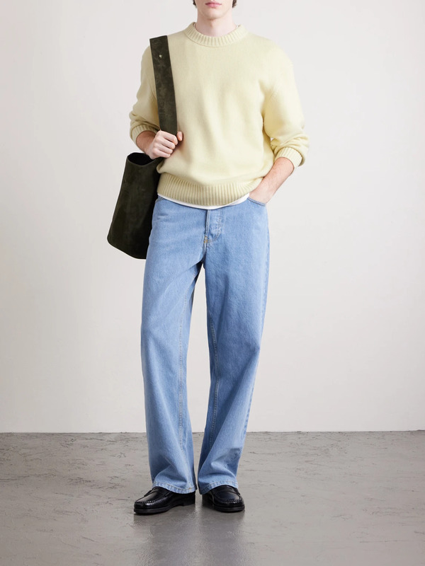  Frame - Cashmere Sweater - Men - Yellow - L 