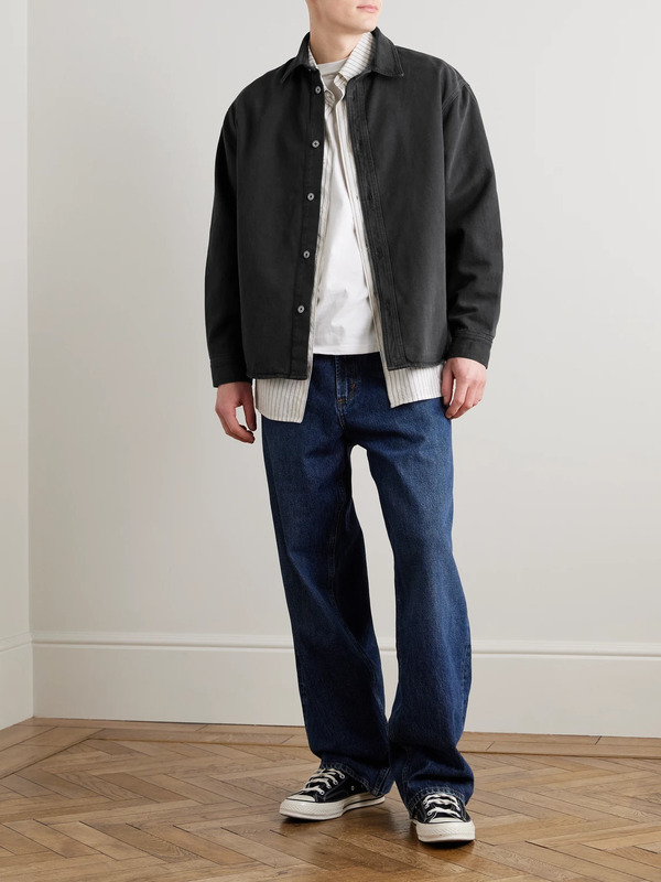  Frame - Denim Overshirt - Men - Black - S 