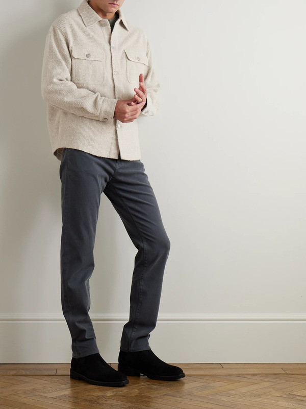  Frame - Tweed Overshirt - Men - Neutrals - S 