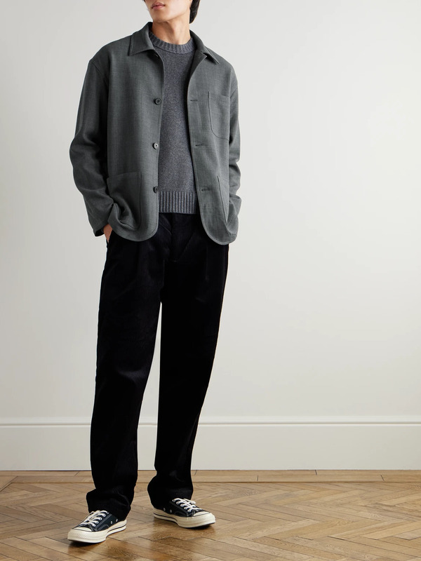 Frame - Wool Chore Jacket - Men - Gray - L 