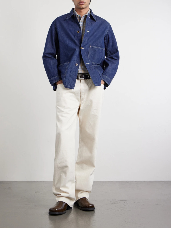  Fullcount - Denim Chore Jacket - Men - Blue - Uk/us 40 