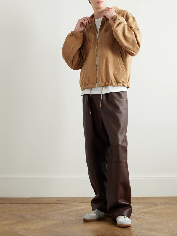  Givenchy - Logo-jacquard Denim Hooded Jacket - Men - Neutrals - M 