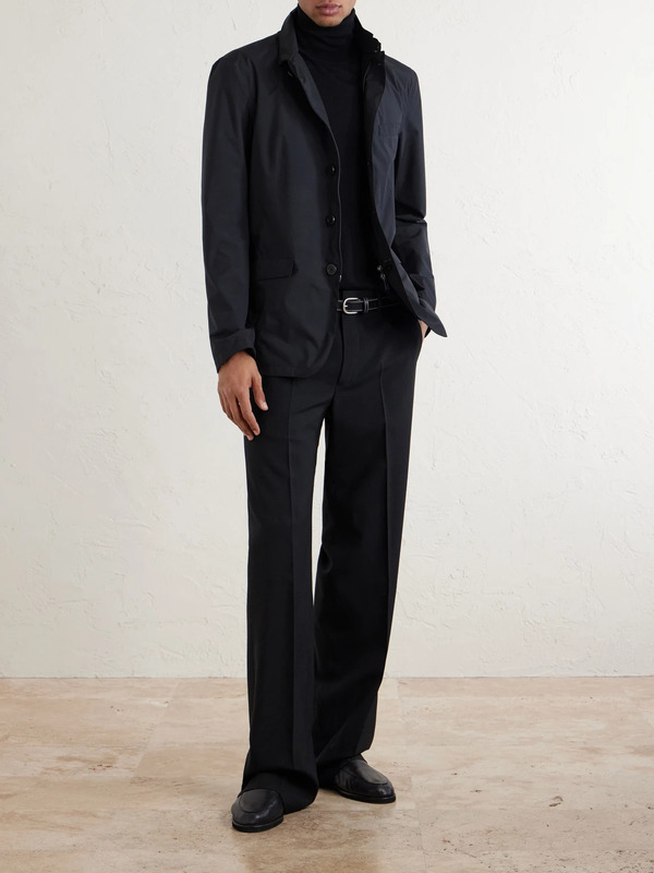  Herno - Shell Blazer - Men - Black - It 46 