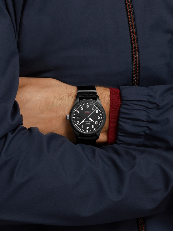  Iwc Schaffhausen - Pilot's Top Gun Automatic 41mm Ceramic And Textile Watch, Ref. No. Iw326901 - Men - Black 