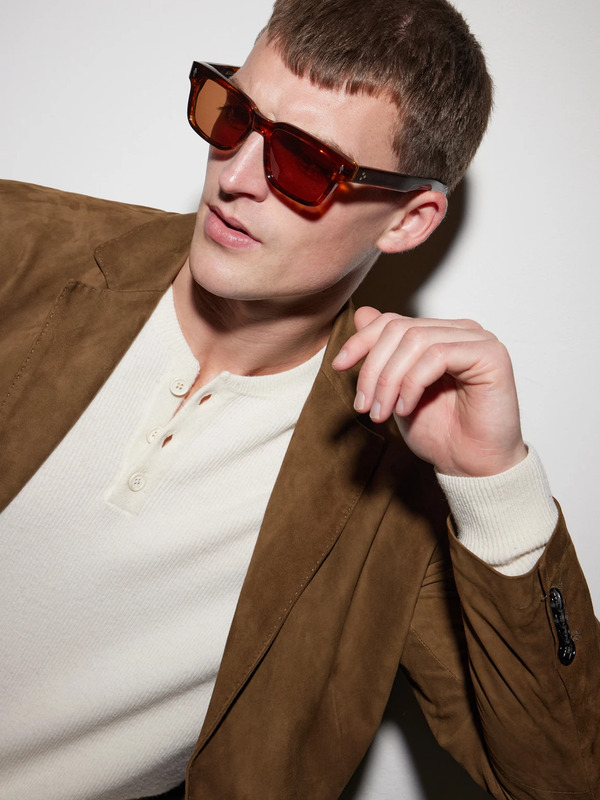  Jacques Marie Mage - Molino 55 Rectangular-frame Acetate Sunglasses - Men - Brown 