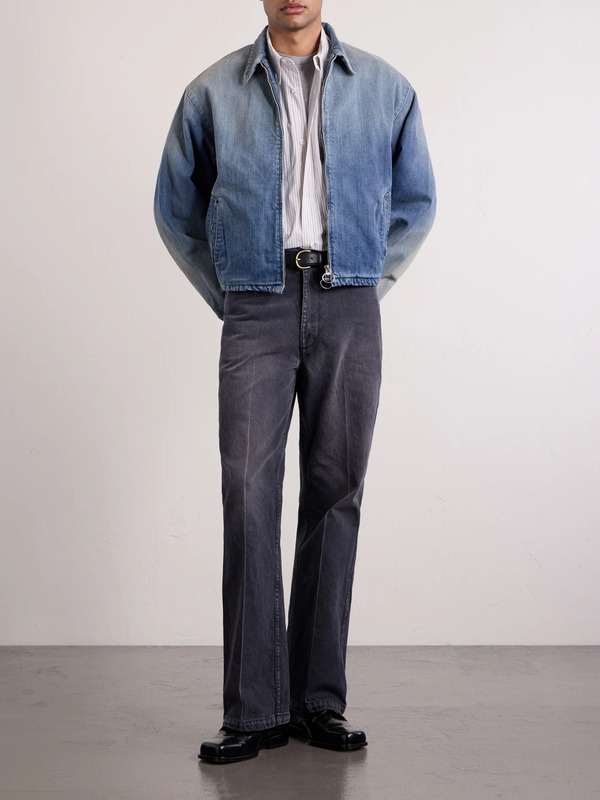  Kapital - Hacksaw Drizzier 12oz Denim Jacket - Men - Blue - 2 