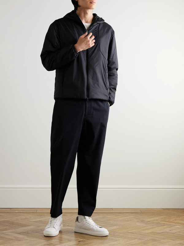  Laminar - Laminar Padded Micro-ripstop Hooded Jacket - Men - Black - It 54 