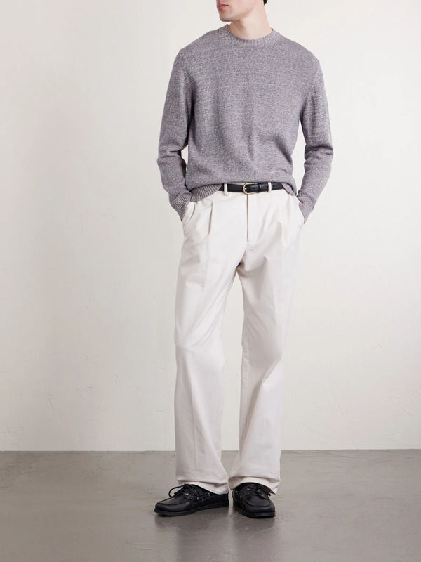  Massimo Alba - Dustin Cotton Sweater - Men - Gray - S 