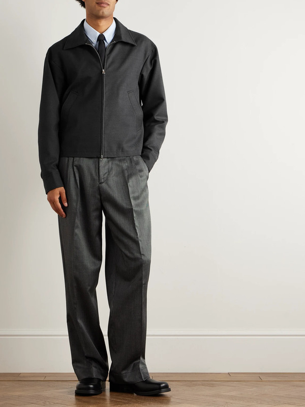 Mfpen - Mail Wool-twill Jacket - Men - Gray - L 
