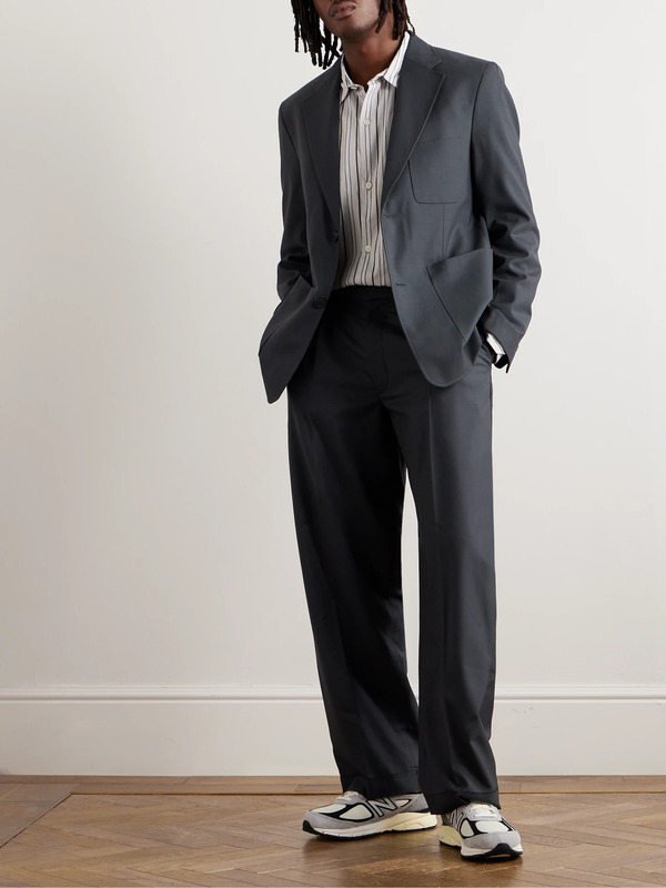  Mfpen - Wool Suit Jacket - Men - Gray - S 
