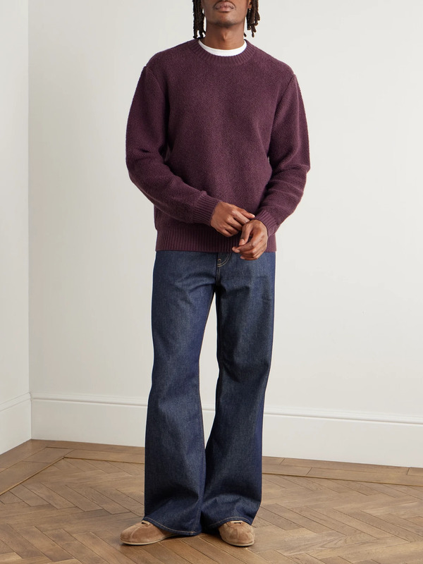  Mr P. - Cashmere Sweater - Men - Purple - Xs 