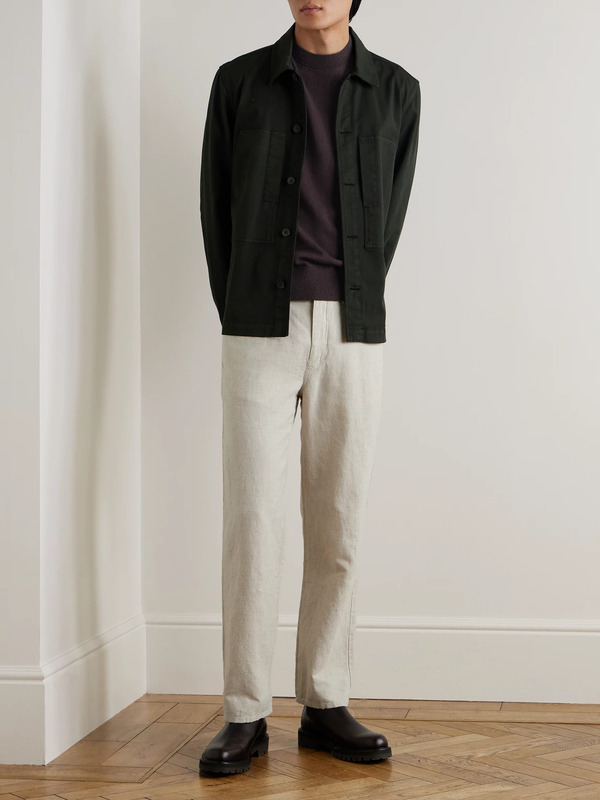  Mr P. - Curtis Cashmere Sweater - Men - Brown - Xs 