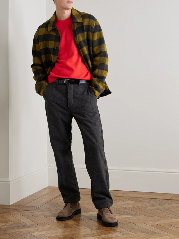  Mr P. - Curtis Cashmere Sweater - Men - Orange - Xs 