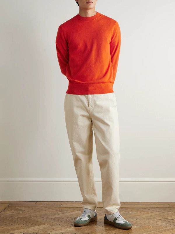  Mr P. - Curtis Cashmere Sweater - Men - Red - Xs 