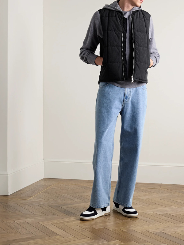  Mr P. - Quilted Shell Gilet - Men - Black - Xs 
