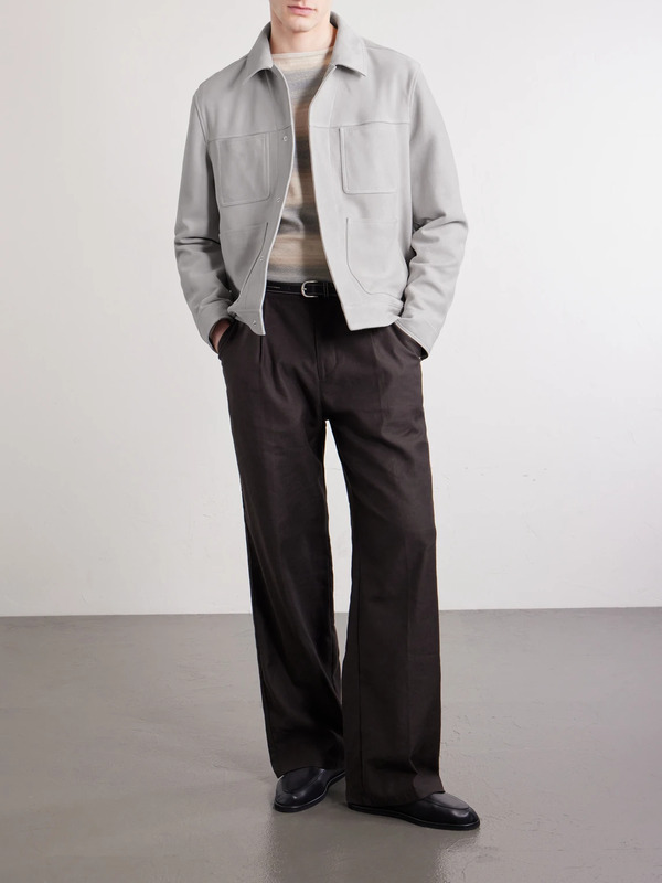  Mr P. - Suede Jacket - Men - Neutrals - Xs 