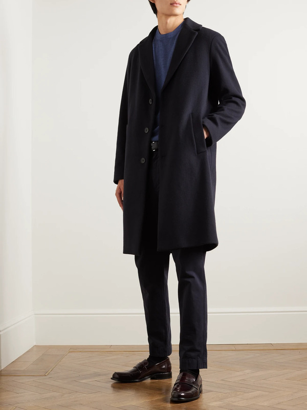  Mr P. - Wool-blend Coat - Men - Blue - Xs 