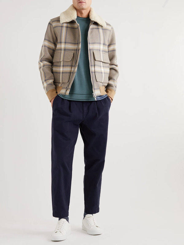  Mr P. - Wool Sweater - Men - Blue - Xs 