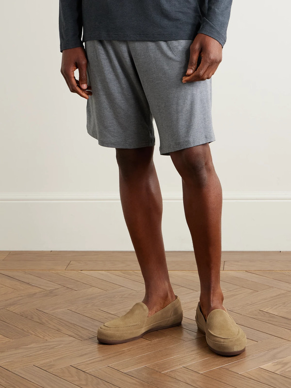  Mulo - Fleece-lined Suede Loafers - Men - Neutrals - Uk 8 