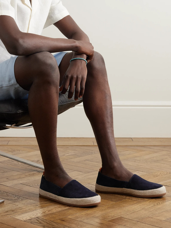  Mulo - Suede Espadrilles - Men - Blue - Eu 40 