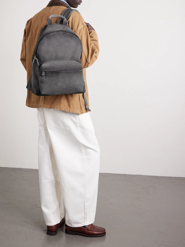  Officine Creative - Oc 001 Suede Backpack - Men - Gray 