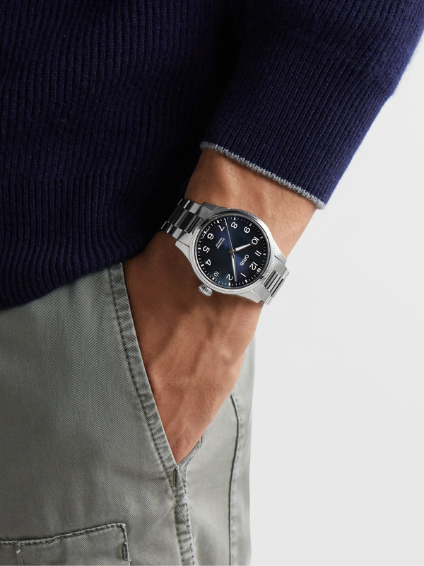  Oris - Big Crown Propilot Big Date Automatic 41mm Stainless Steel Watch, Ref. No. 01 751 7761 4065-07 8 20 08p - Men - Blue 
