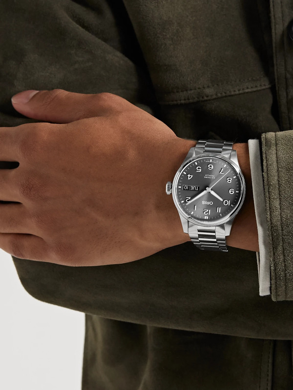  Oris - Big Crown Propilot Big Day Date Automatic 44mm Stainless Steel Watch, Ref. No. 01 752 7760 4063-07 8 22 08p - Men - Gray 