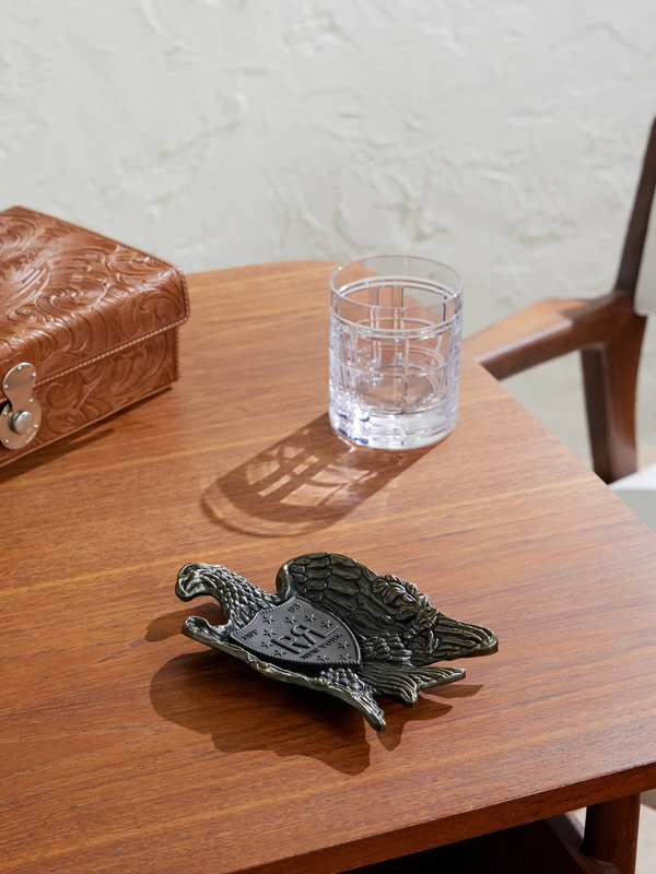  Rrl - Eagle Logo-embossed Brass Tray - Men - Gold 