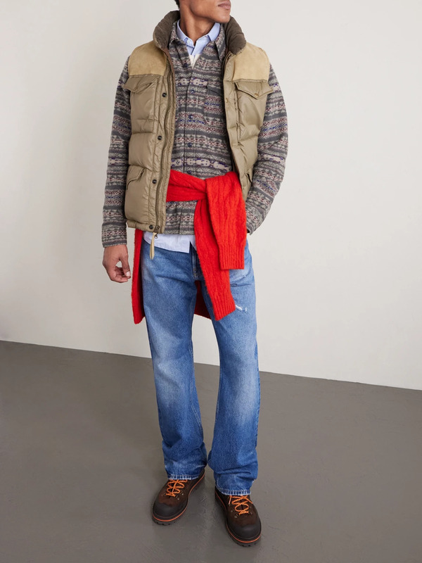 Rrl - Wool-blend Overshirt - Men - Multi - S 