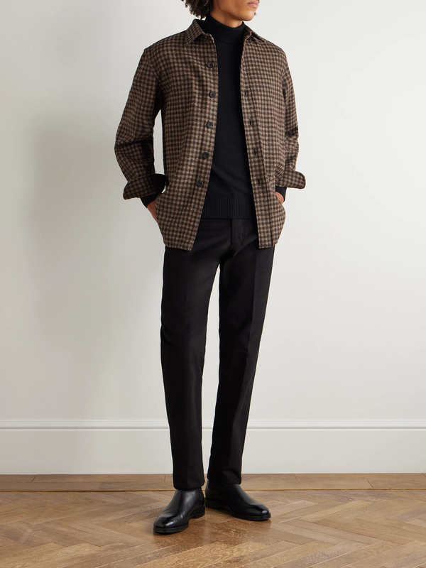  Rubinacci - Cashmere Rollneck Sweater - Men - Black - It 56 