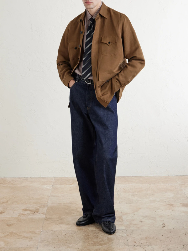  Rubinacci - Safari Overshirt - Men - Brown - S 