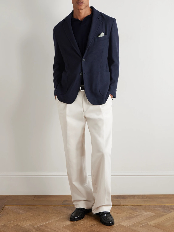  Rubinacci - Wool Blazer - Men - Blue - It 46 