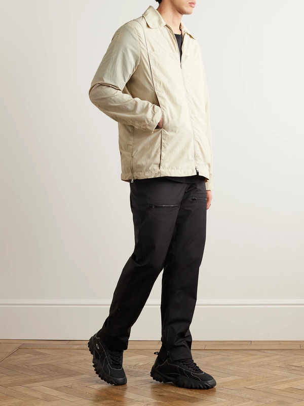  Saif Ud Deen - Convertible Panelled Canvas Jacket - Men - Neutrals - S 