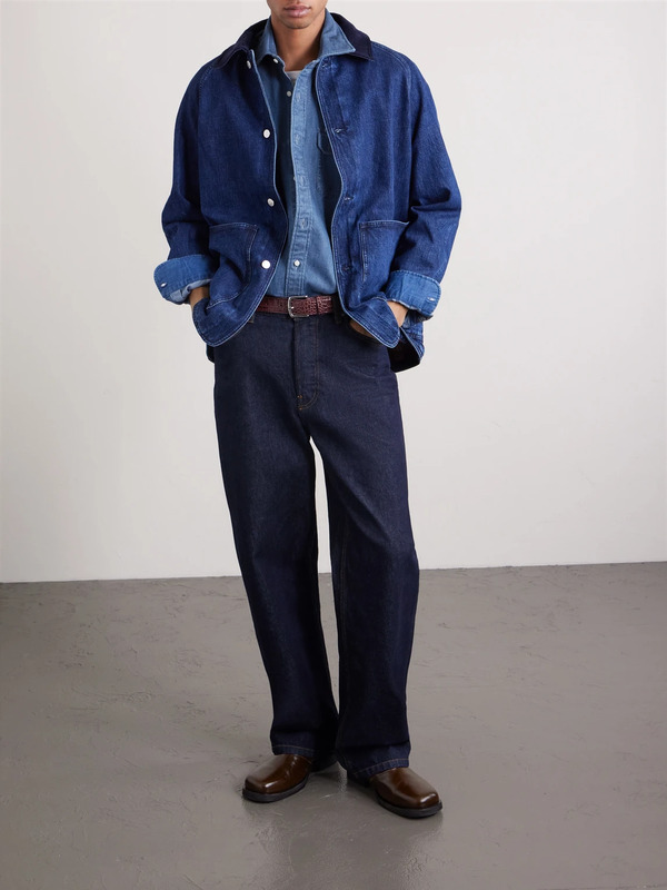  Sid Mashburn - Denim Shirt - Men - Blue - M 