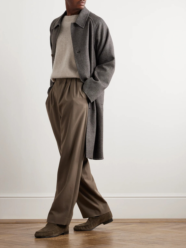  Ssam - Brushed Cashmere Sweater - Men - Neutrals - S 